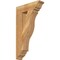 Ekena Millwork Funston Traditional Rough Sawn Bracket, Western Red Cedar, 4"W x 16"D x 28"H BKT04X16X28FST01RWR - alternate 1